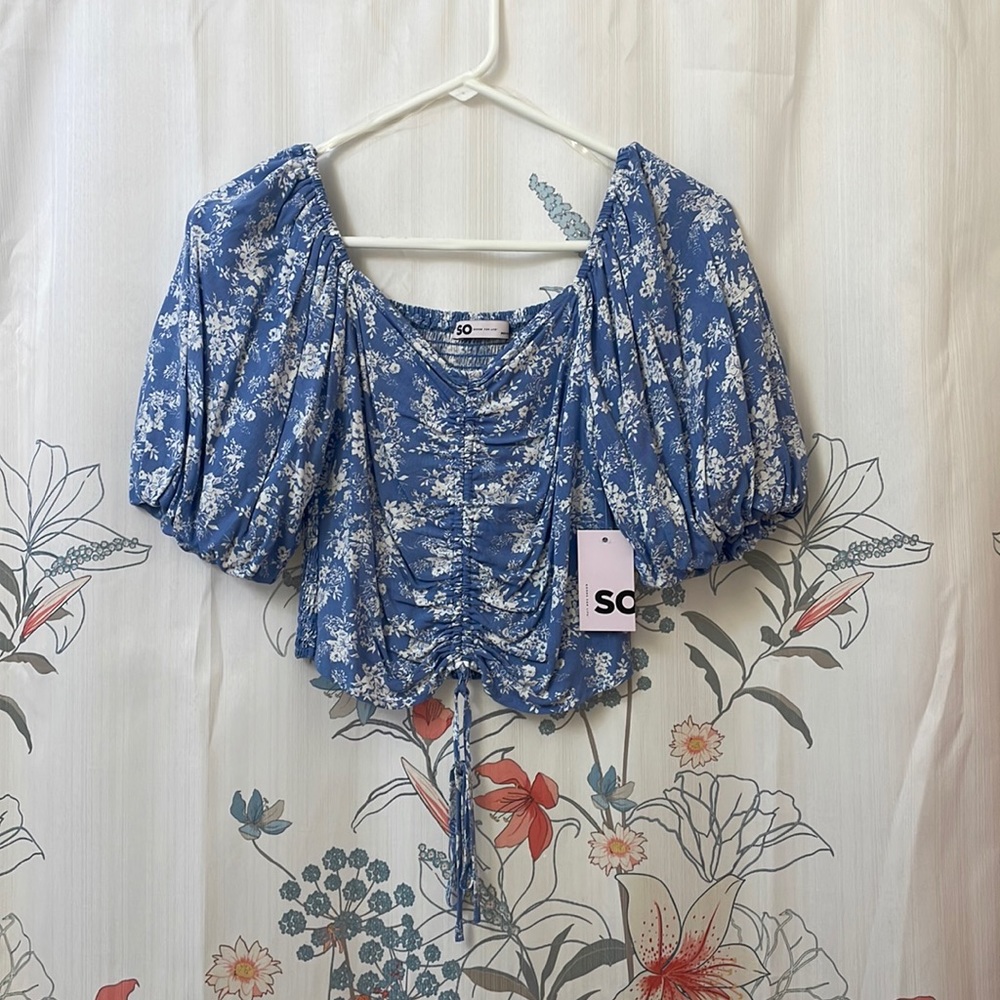 Women’s floral blouse